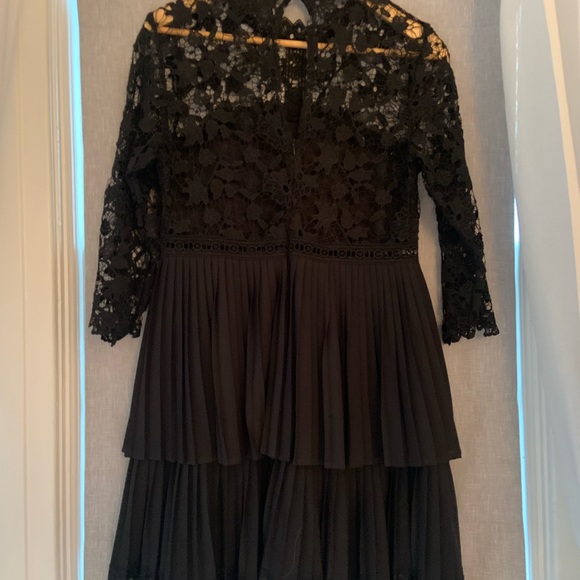 Zara brand new w/tags Black Lace Dress - Picture 2 of 3